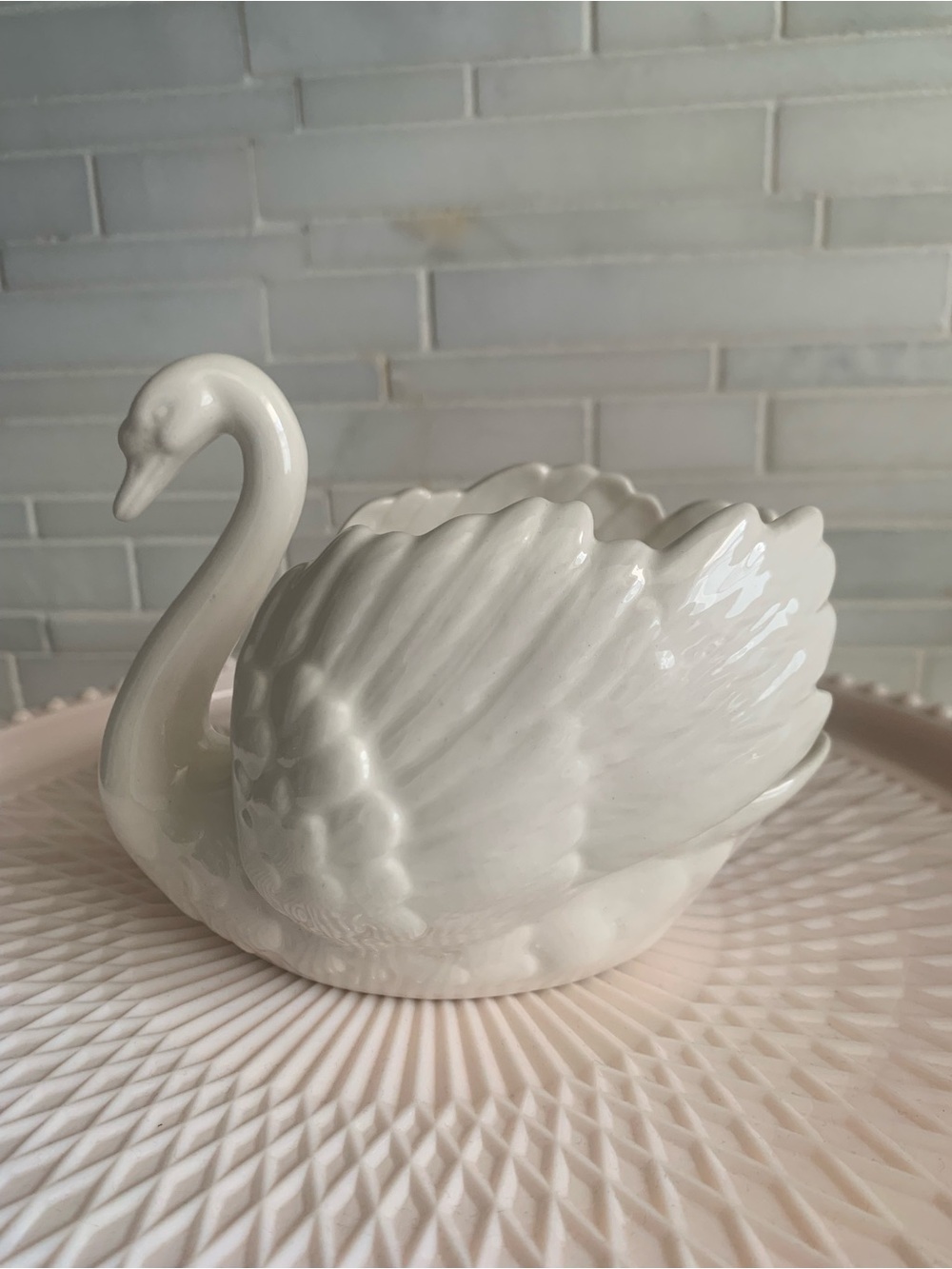 Vintage Goebel Swan Figurine from Germany